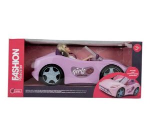 Fashion doll with car