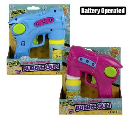 Bubble gun 19x7.5x21cm