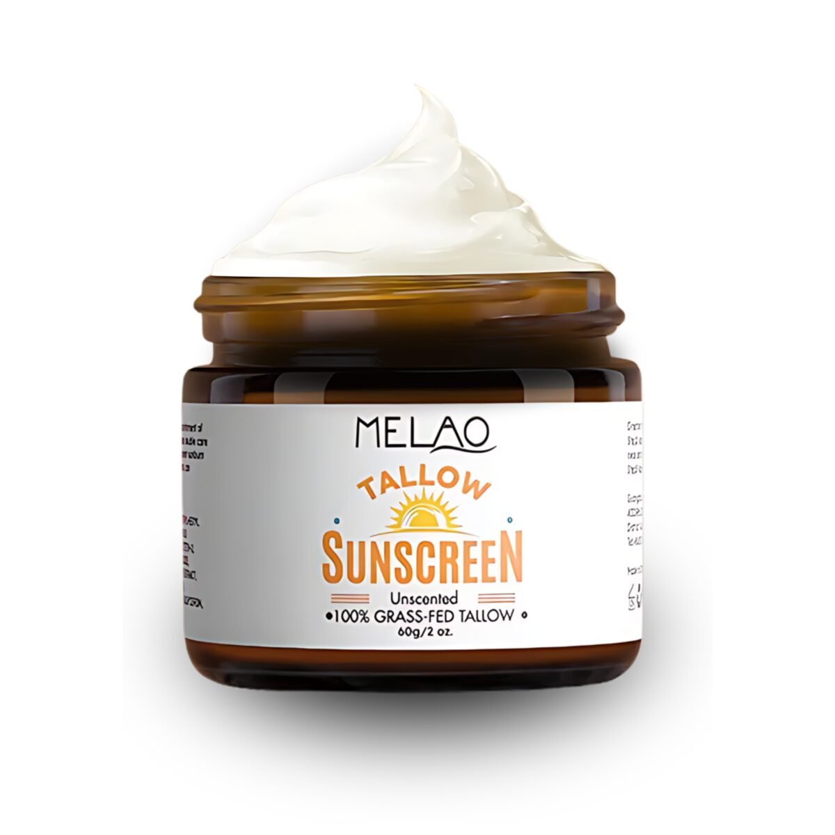 Melao Nourishing Tallow Sunscreen Balm | Natural Sun Protection