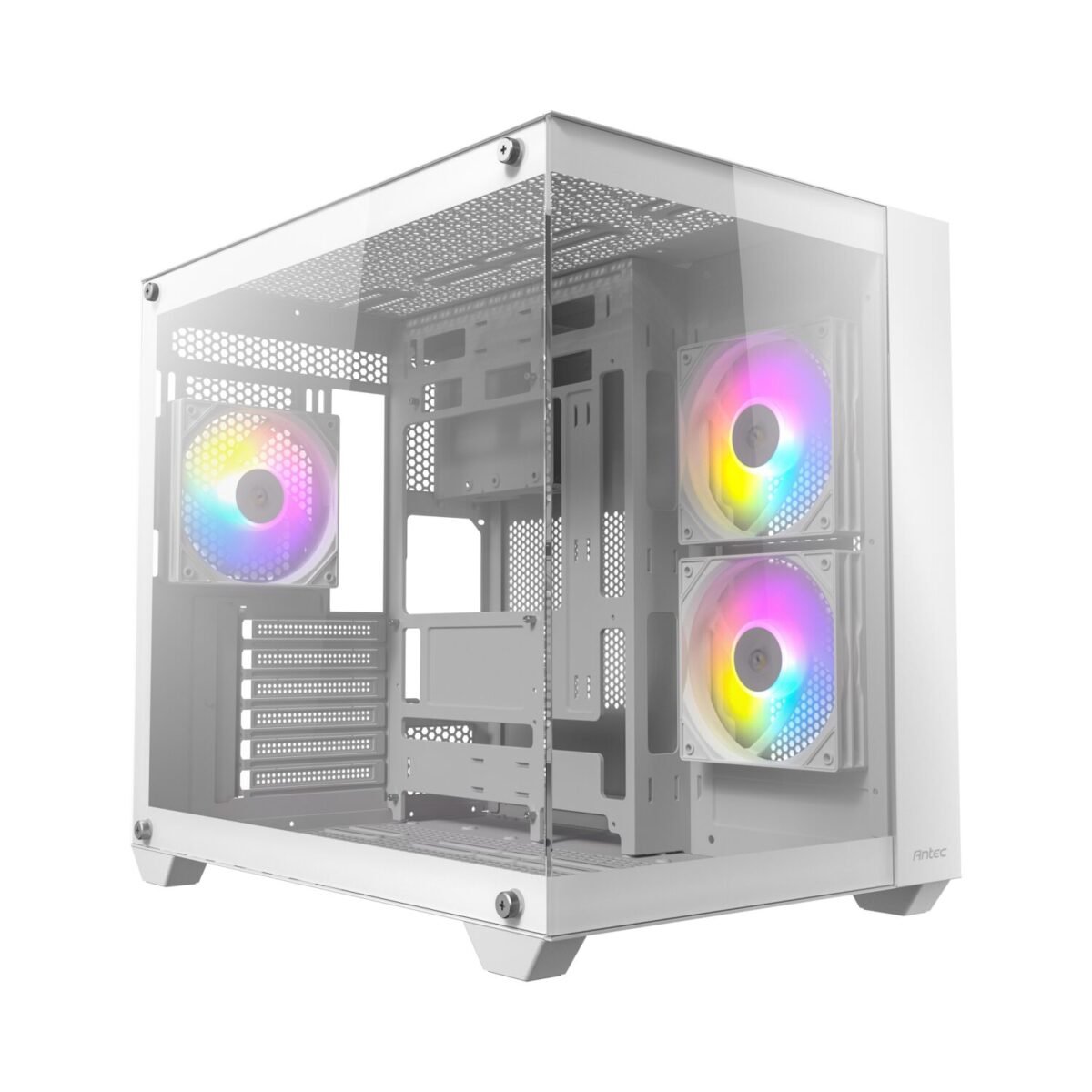 Antec CX800 ARGB ATX Dual Chamber Gaming Chassis - White