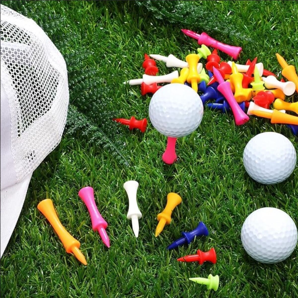 Golf Tees 30 Pack - Step Plastic Durable Design - Image 9