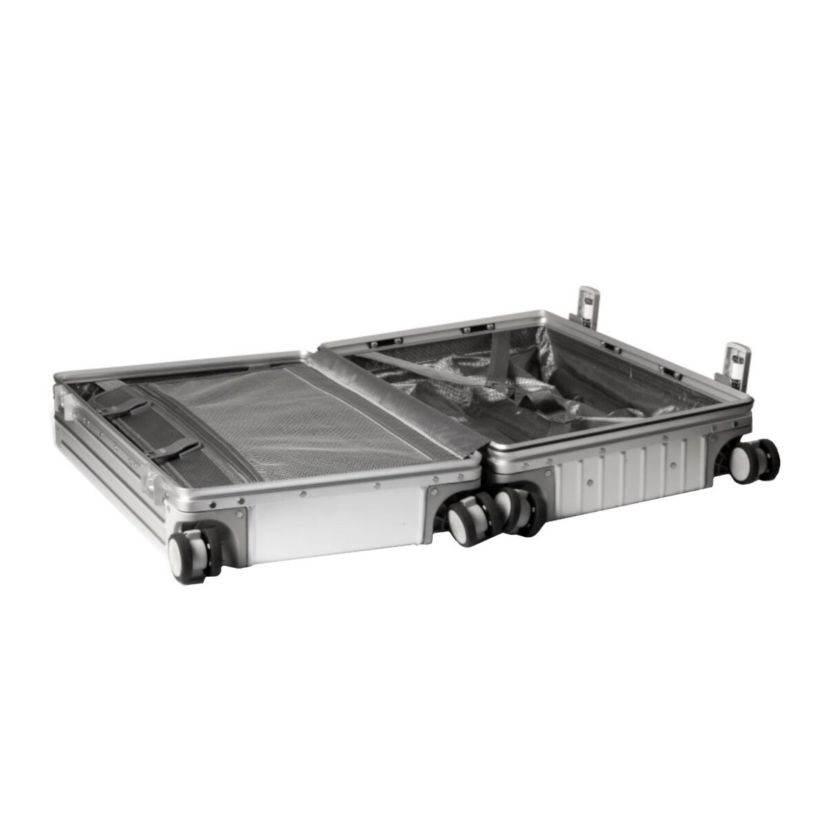 Port Designs VAL D'ISERE 30L Metal Travel Suitcase - Image 4